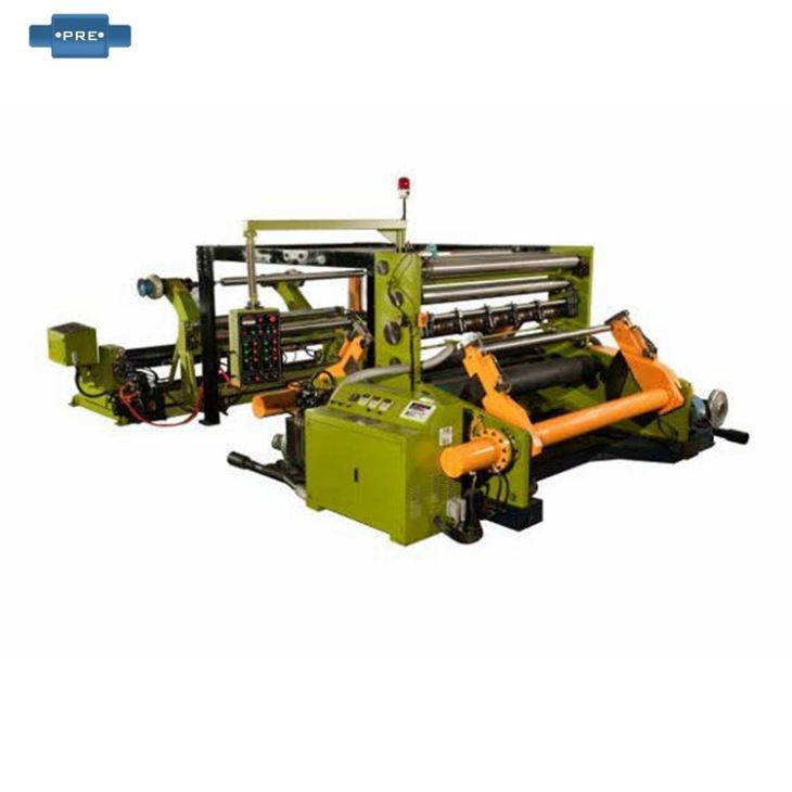 Paper Roll Slitting And Rewinding Machine